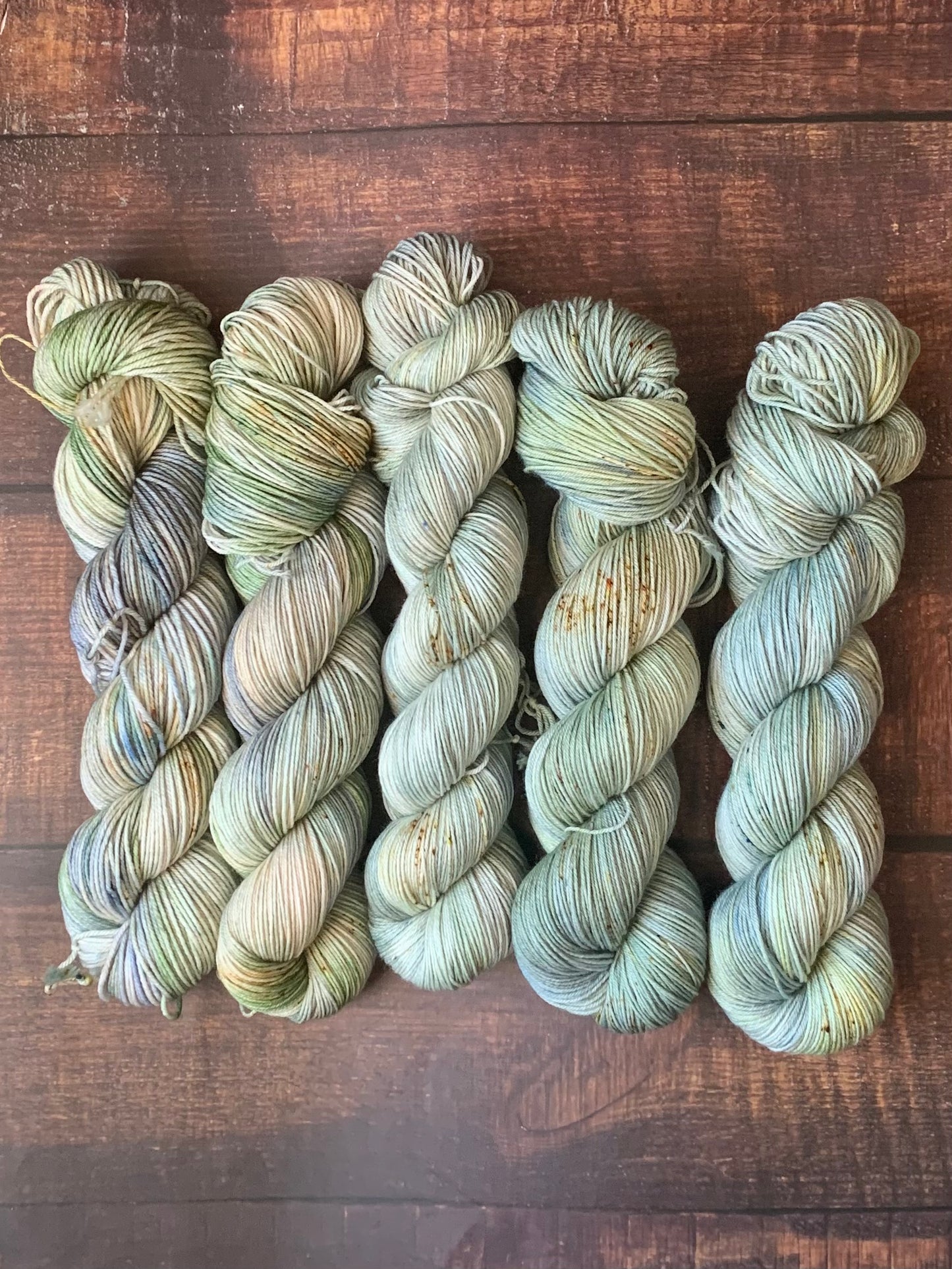Malachite Butterfly -  Dyed to Order - Sweet Pea & Sparrow Hand Dyed Yarns - March Flutter  Club
