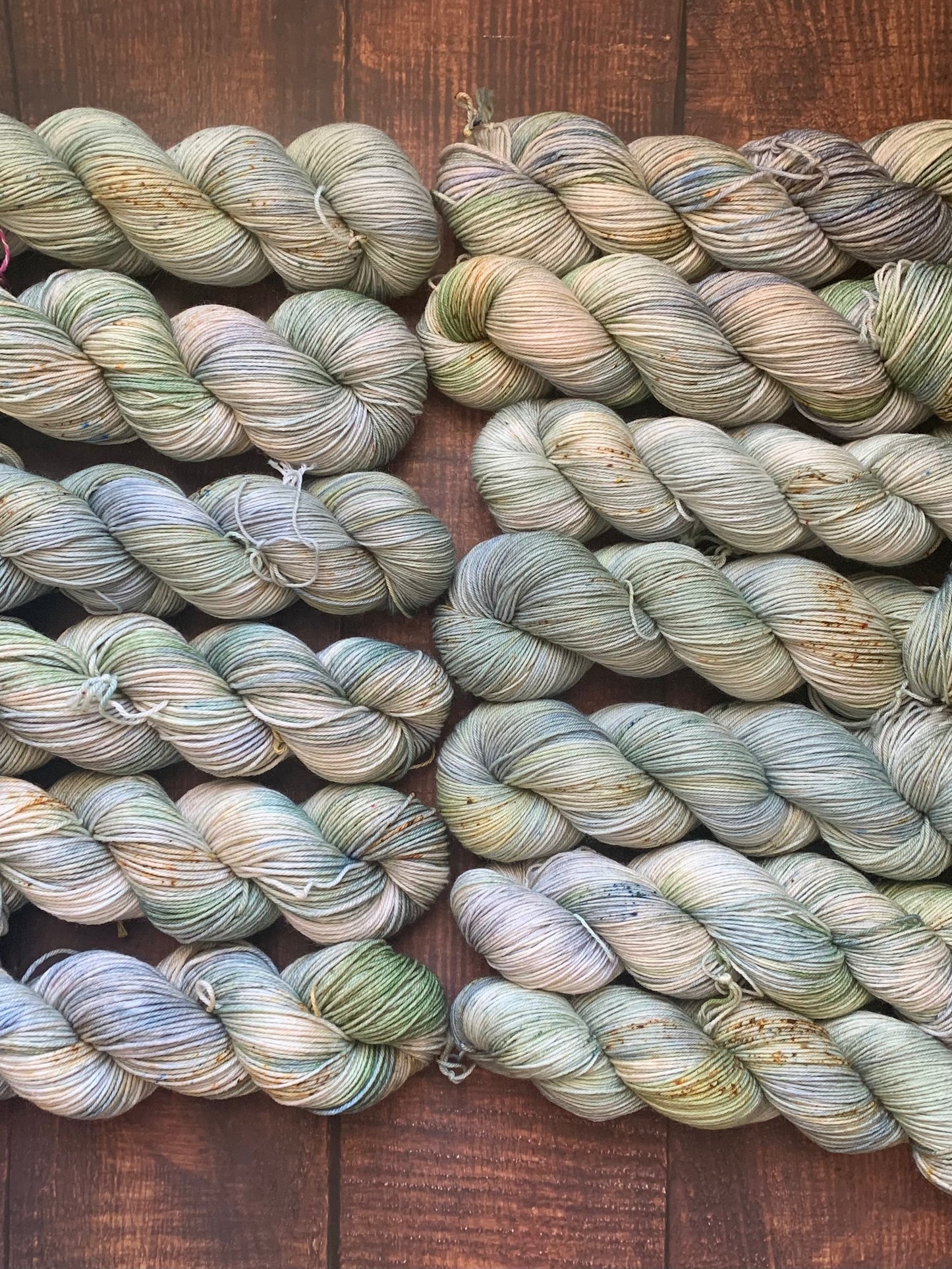Malachite Butterfly -  Dyed to Order - Sweet Pea & Sparrow Hand Dyed Yarns - March Flutter  Club