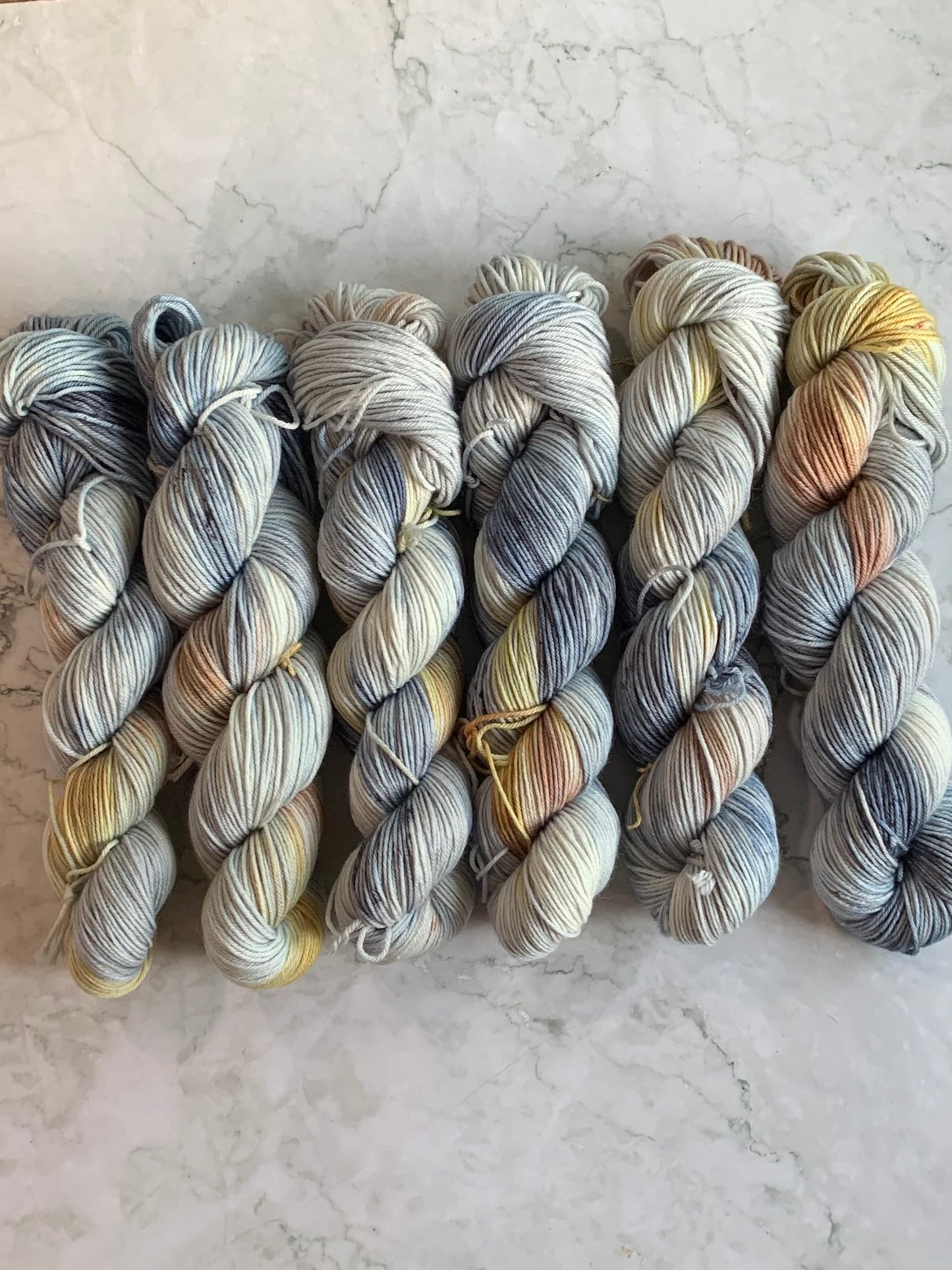 Air Above Water Below -  Dyed to Order - Sweet Pea & Sparrow Hand Dyed Yarns