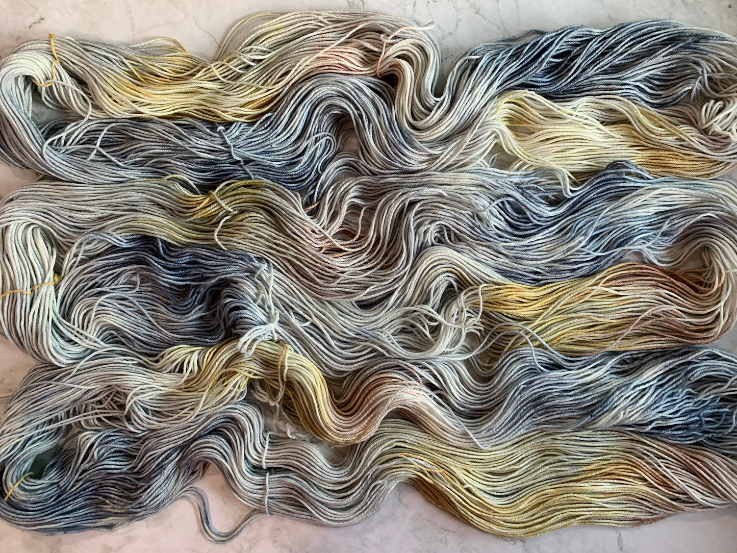 Air Above Water Below -  Dyed to Order - Sweet Pea & Sparrow Hand Dyed Yarns