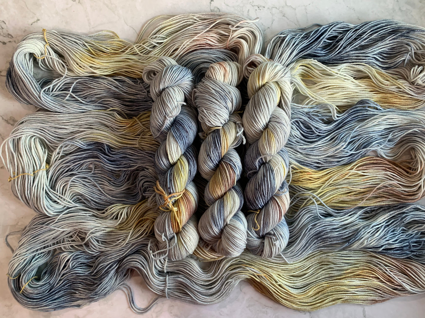 Air Above Water Below -  Dyed to Order - Sweet Pea & Sparrow Hand Dyed Yarns
