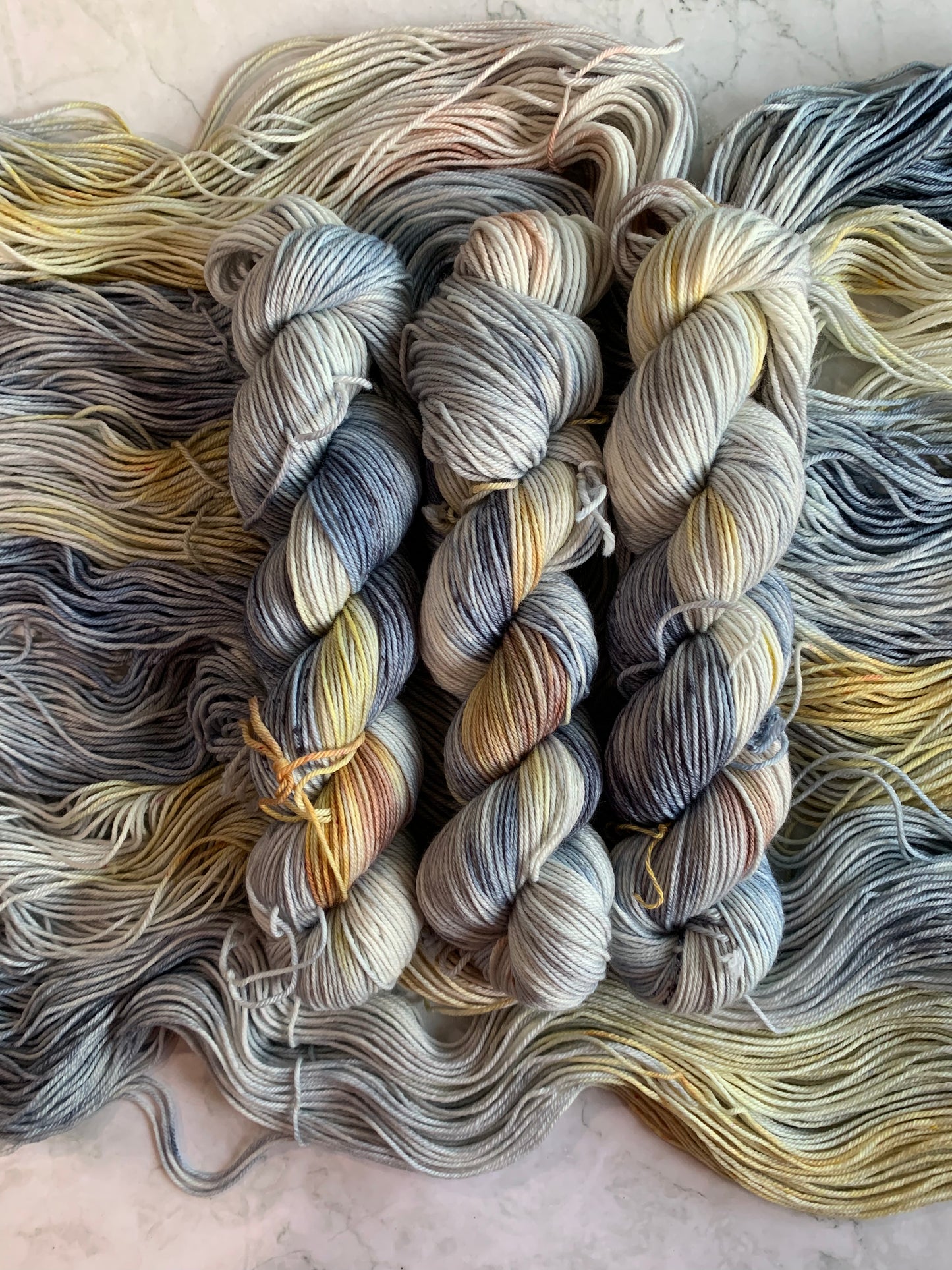 Air Above Water Below -  Dyed to Order - Sweet Pea & Sparrow Hand Dyed Yarns