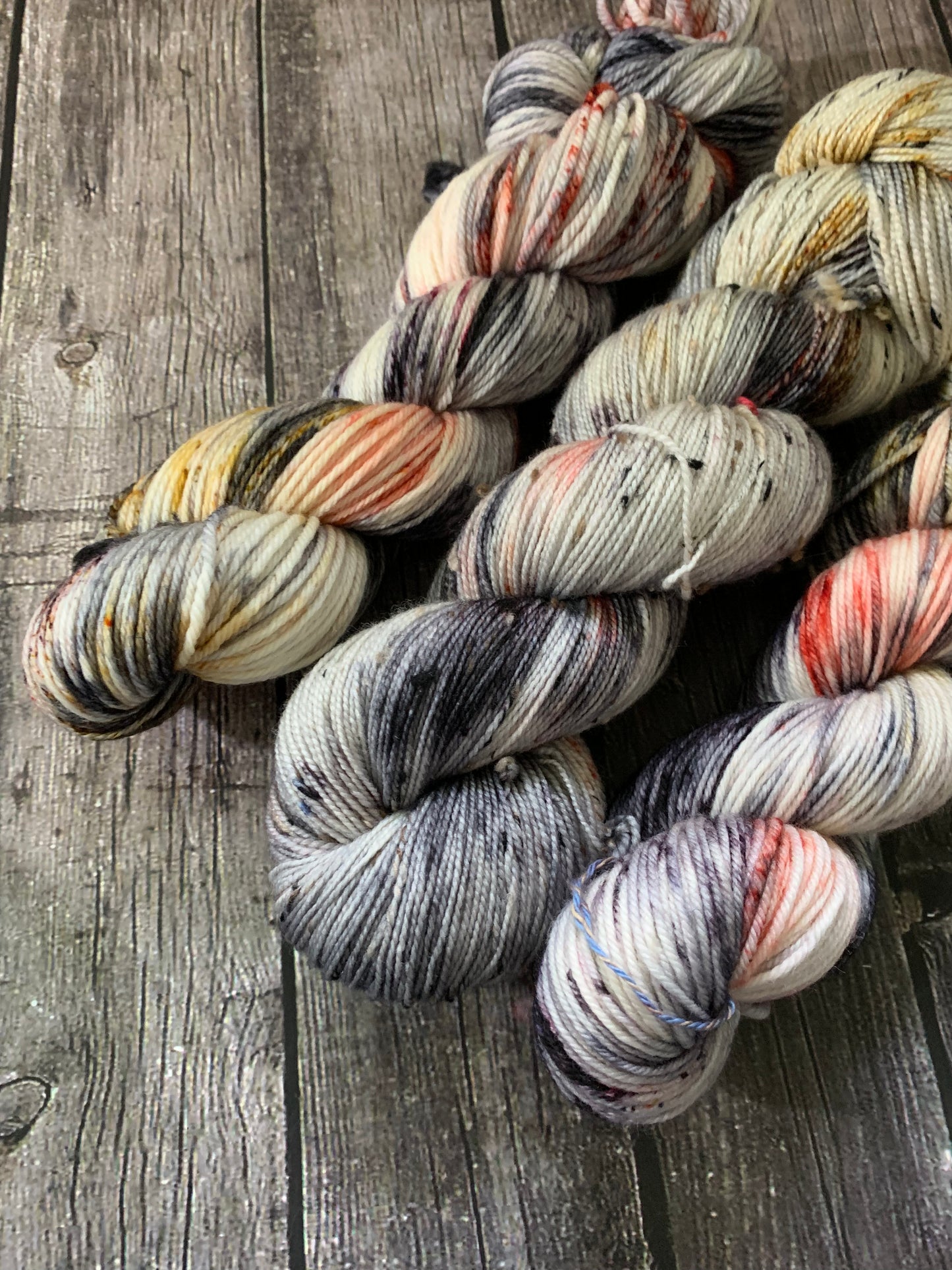 Burn Barrel-  Dyed to Order - Sweet Pea & Sparrow Hand Dyed Yarns