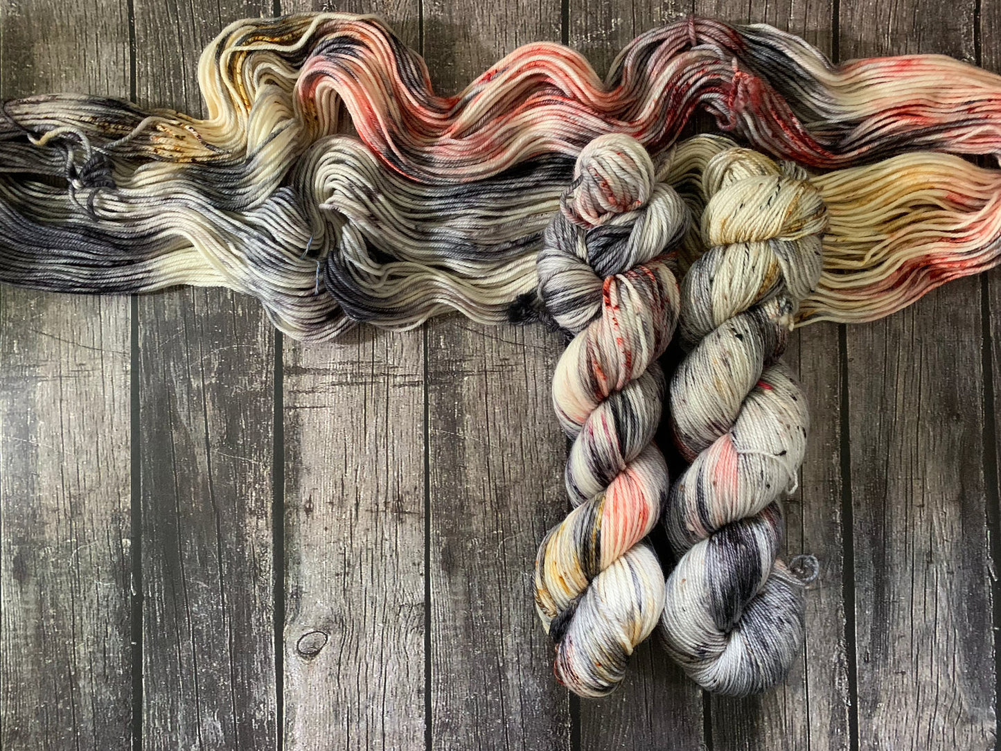 Burn Barrel-  Dyed to Order - Sweet Pea & Sparrow Hand Dyed Yarns