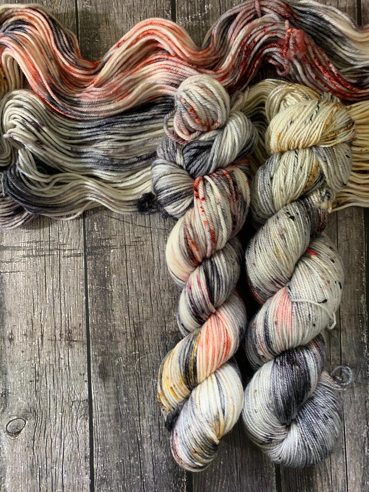 Burn Barrel-  Dyed to Order - Sweet Pea & Sparrow Hand Dyed Yarns