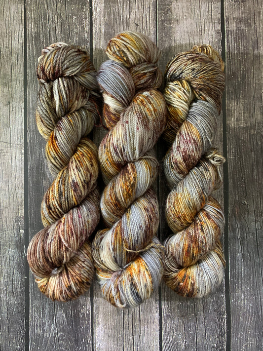 Brown Eyed Susans-  Dyed to Order - Sweet Pea & Sparrow Hand Dyed Yarns