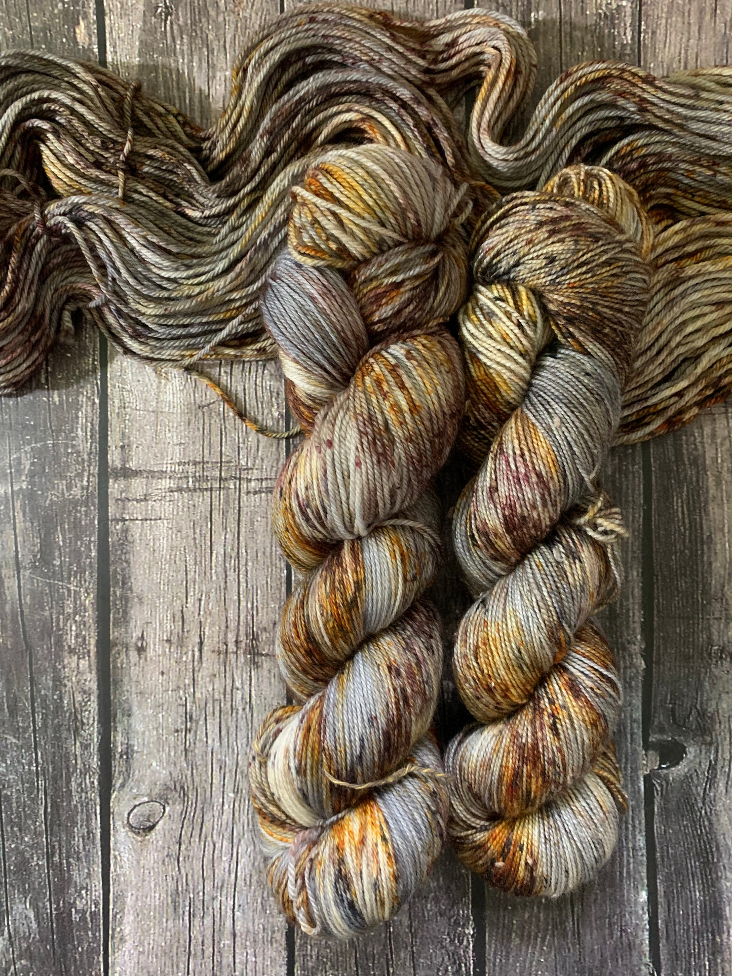 Brown Eyed Susans-  Dyed to Order - Sweet Pea & Sparrow Hand Dyed Yarns