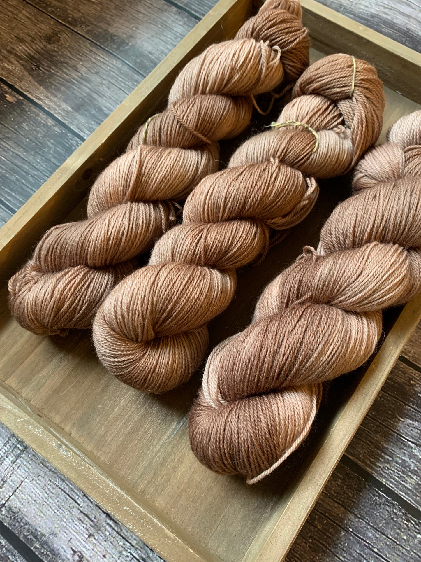 Mushroom -  Dyed to Order - Sweet Pea & Sparrow Hand Dyed Yarns