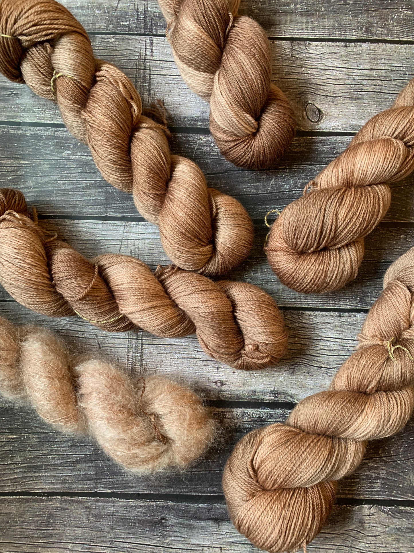 Mushroom -  Dyed to Order - Sweet Pea & Sparrow Hand Dyed Yarns