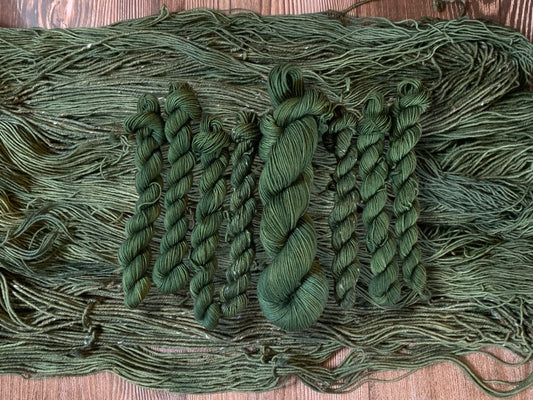 Muir -  Dyed to Order - Sweet Pea & Sparrow Hand Dyed Yarns
