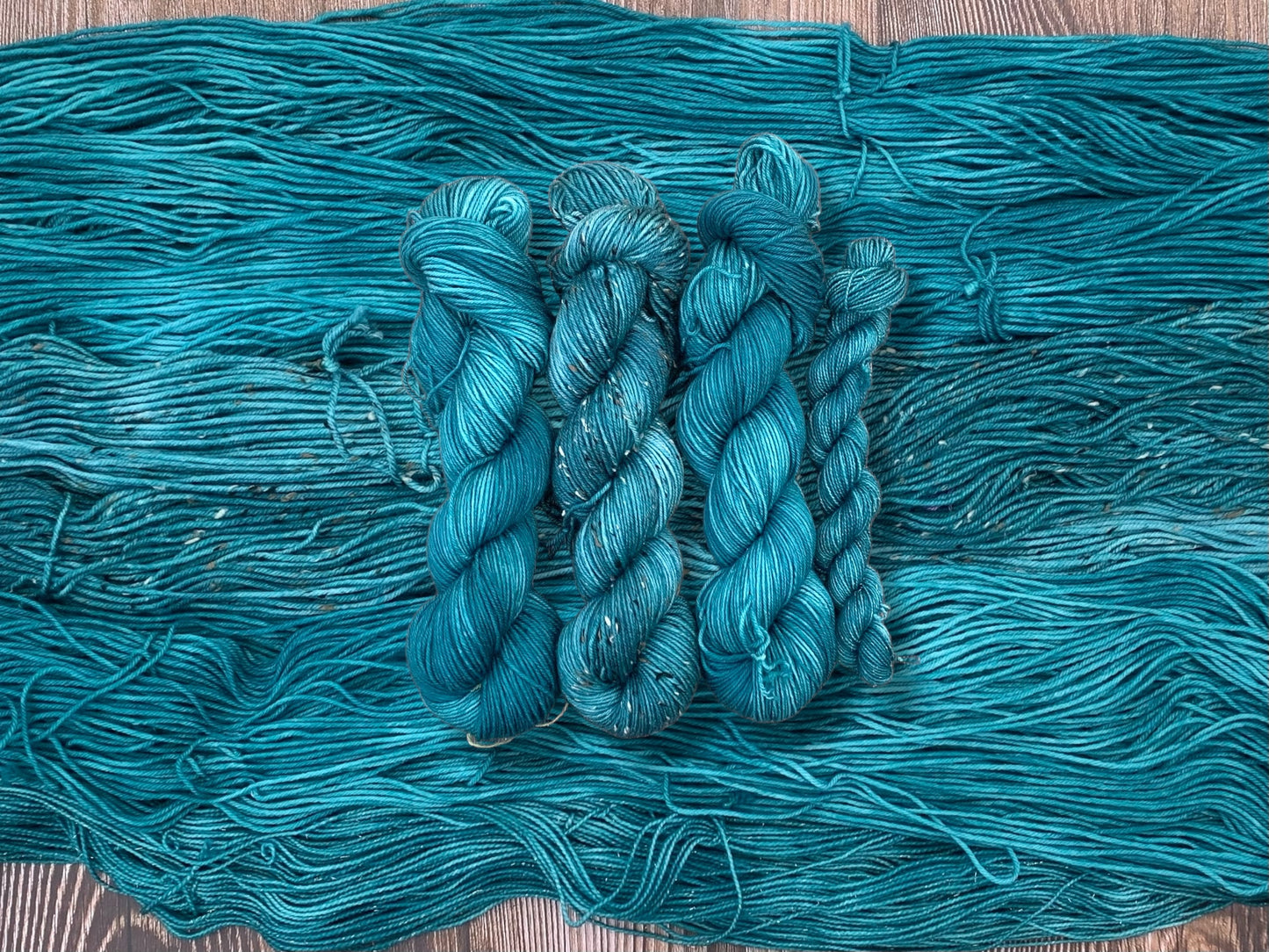 Peacock -  Dyed to Order - Sweet Pea & Sparrow Hand Dyed Yarns