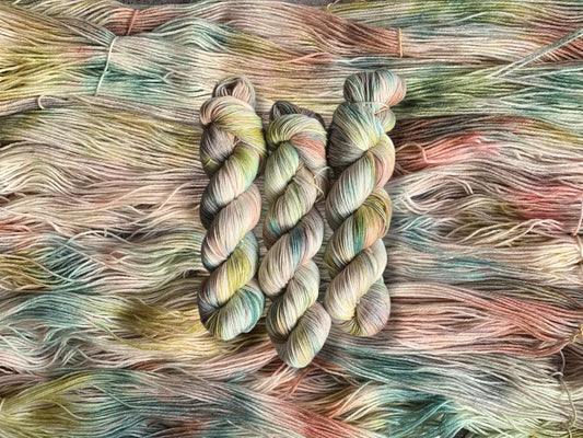 Summer into Fall -  Dyed to Order - Sweet Pea & Sparrow Hand Dyed Yarns