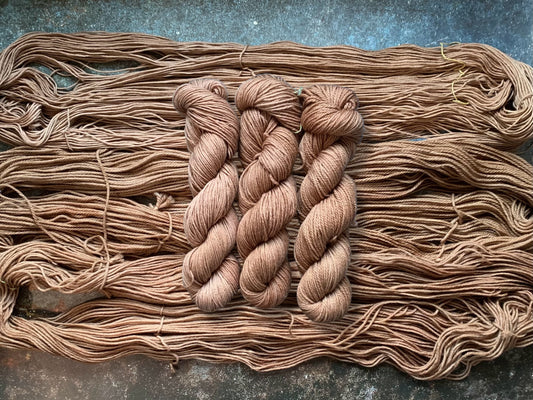 Mushroom -  Dyed to Order - Sweet Pea & Sparrow Hand Dyed Yarns