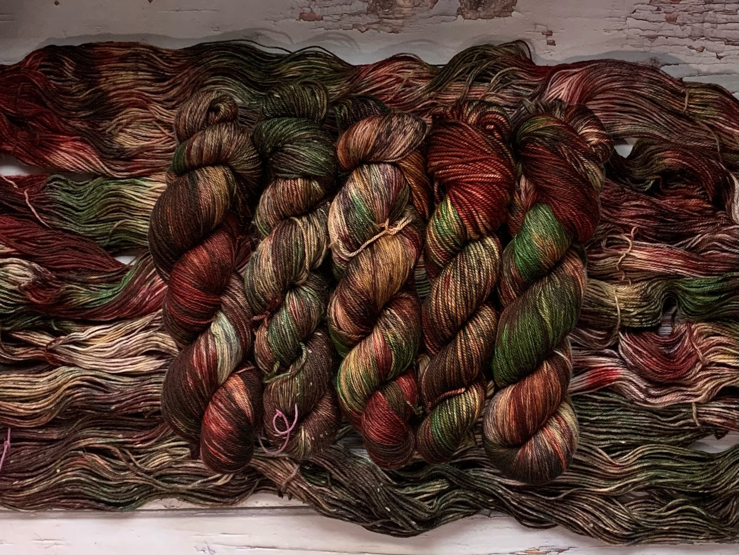 Vintage Christmas-  Dyed to Order - Sweet Pea & Sparrow Hand Dyed Yarns