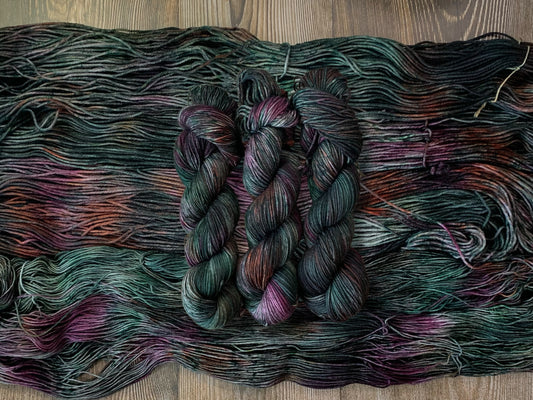 Smudge Sticks -  Dyed to Order - Sweet Pea & Sparrow Hand Dyed Yarns