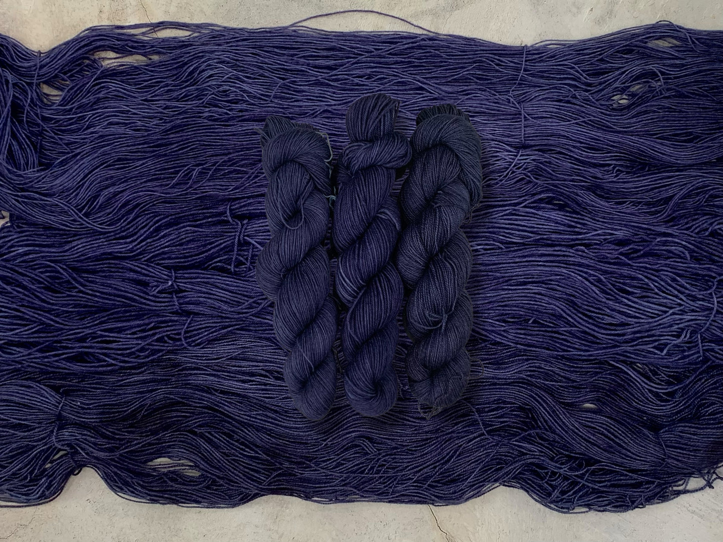 Dark Nights -  Dyed to Order - Sweet Pea & Sparrow Hand Dyed Yarns