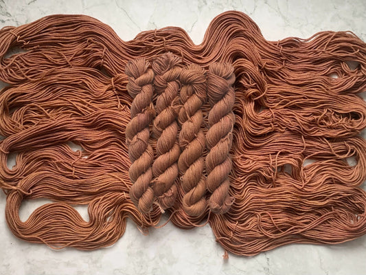 Red Oak -  Dyed to Order - Sweet Pea & Sparrow Hand Dyed Yarns