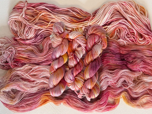 Dahlia-  Dyed to Order - Sweet Pea & Sparrow Hand Dyed Yarns