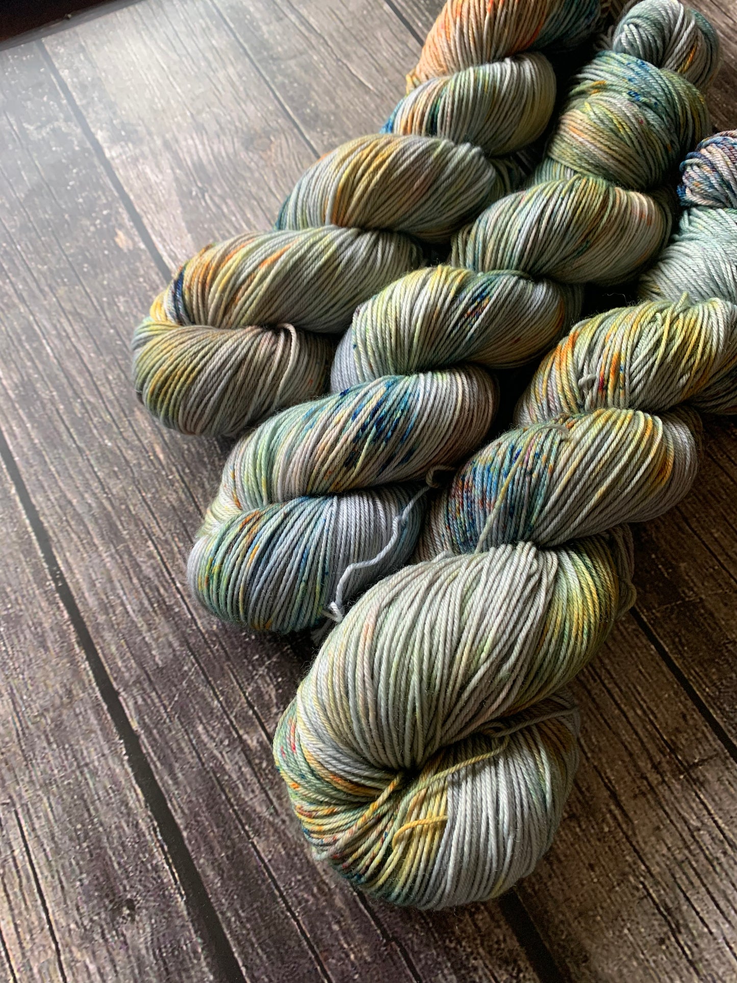 Fireworks- Dyed to Order - Sweet Pea & Sparrow Hand Dyed Yarns