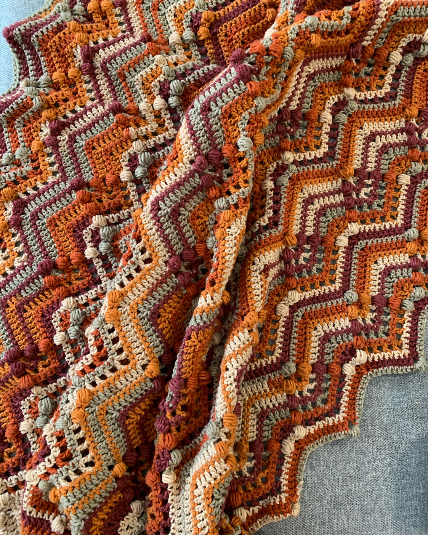 Pattern Only - Rocky Pines Throw - A Crochet Blanket PDF Pattern