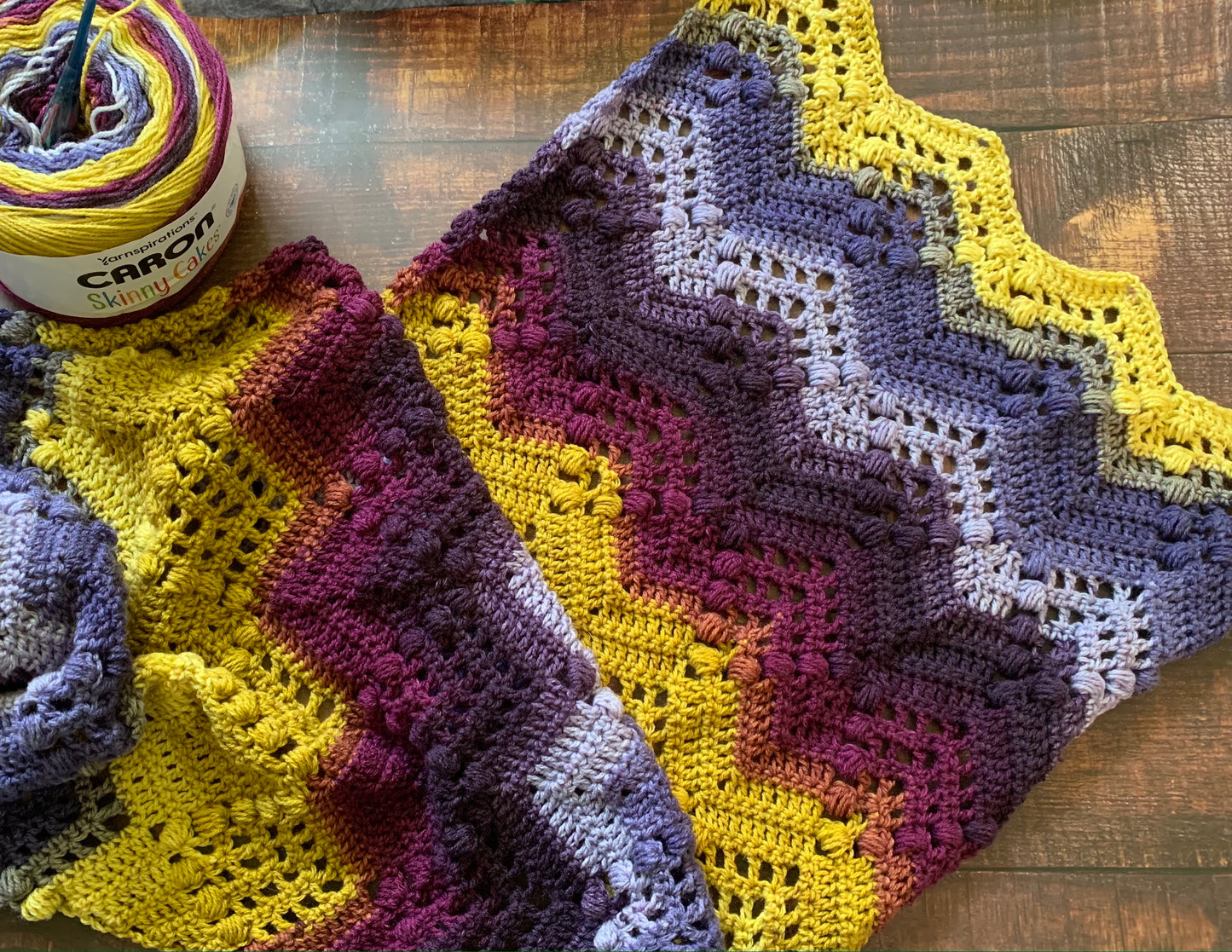 Rocky Pines Scarf - PDF Crochet Scarf Pattern - Pattern Only