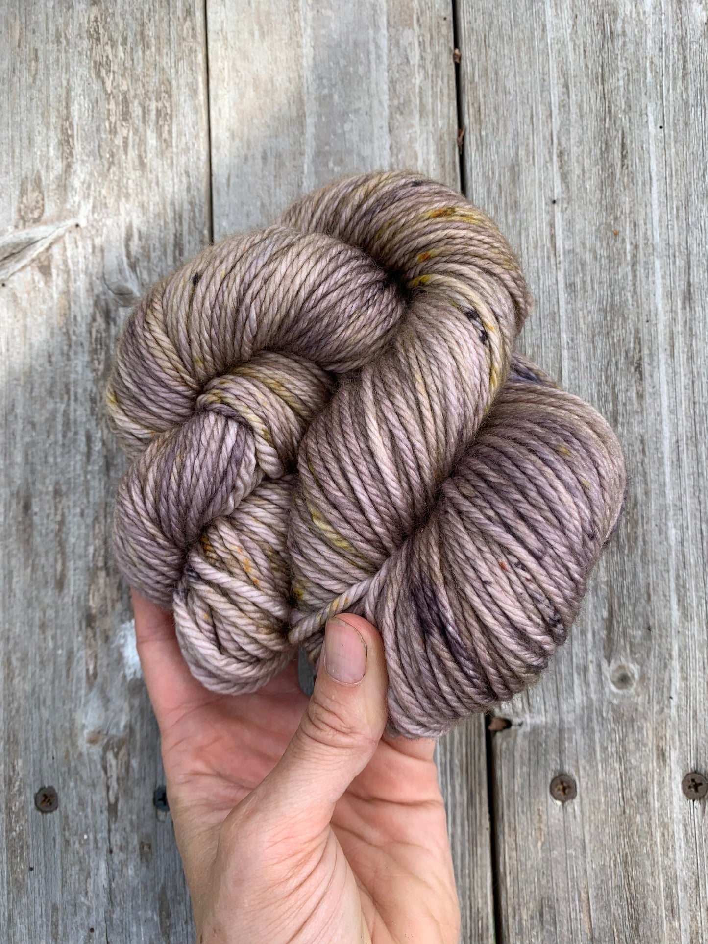 Field Mouse - Hand dyed yarn - Midwest Weather Collection - Sweet Pea & Sparrow