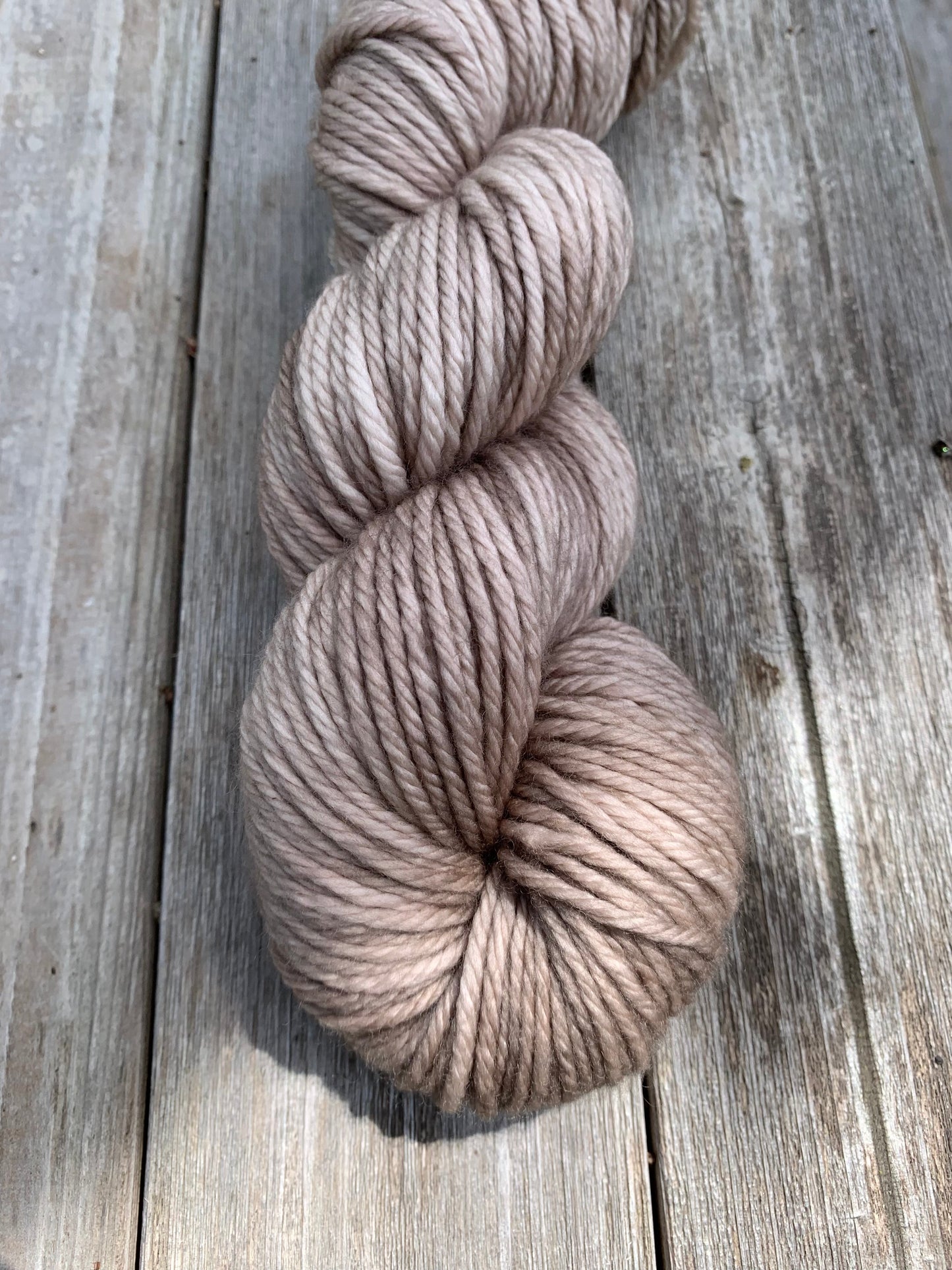 Bareroot Dust Cloud - Hand dyed yarn - Midwest Weather Collection - Sweet Pea & Sparrow