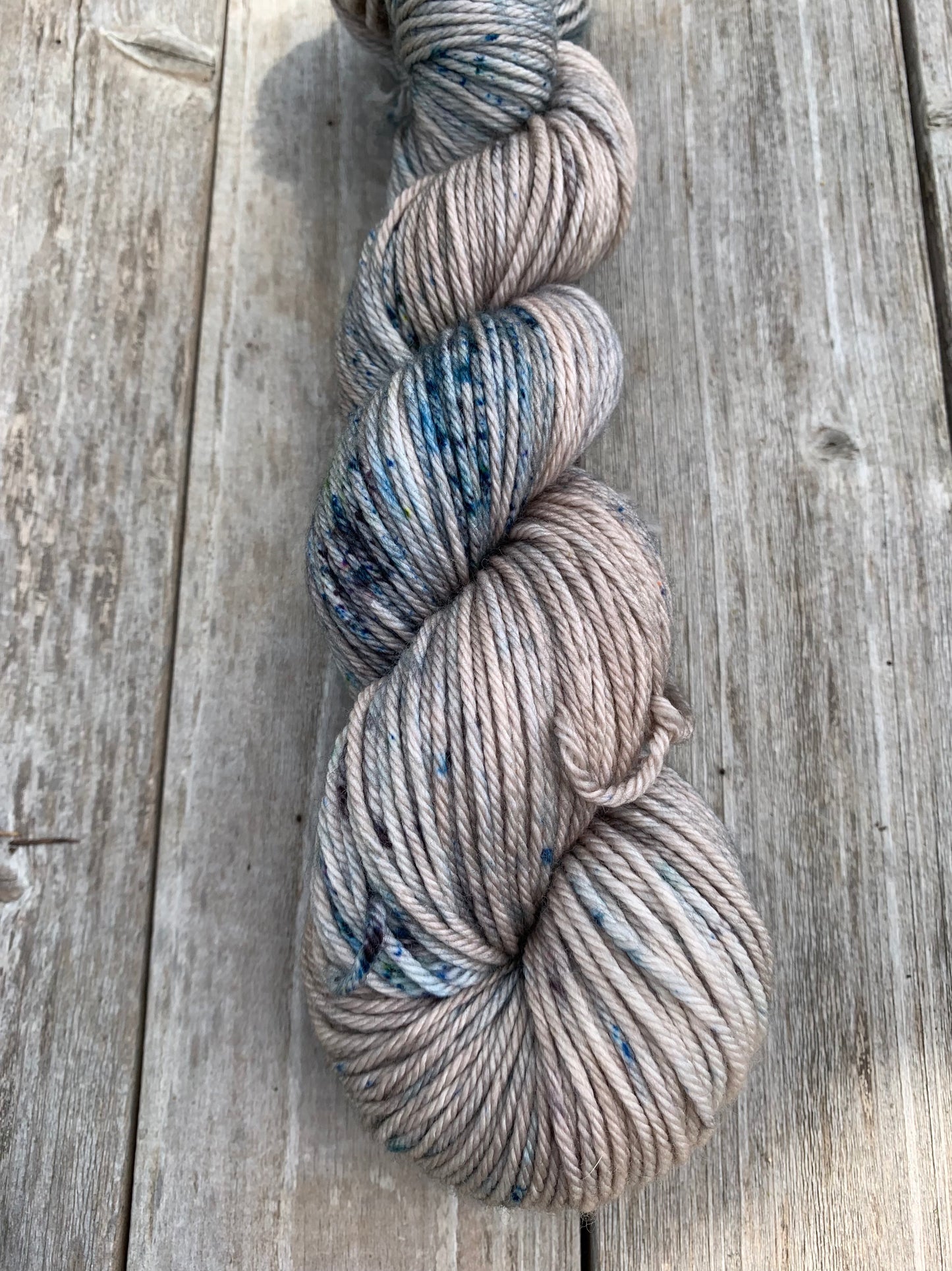 Dust Cloud - Hand dyed yarn - Midwest Weather Collection - Sweet Pea & Sparrow