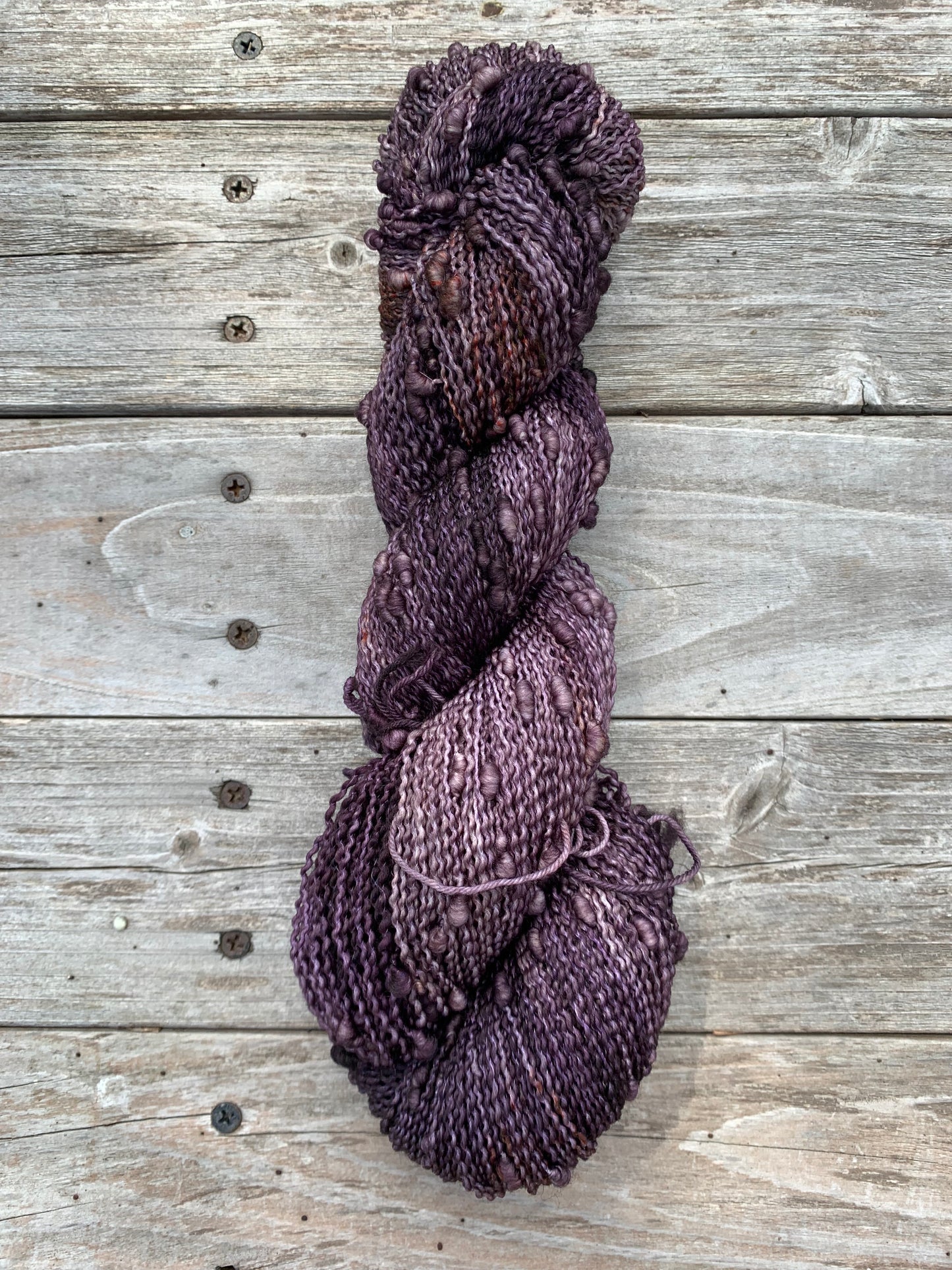 Eggplants -  Dyed to Order - Sweet Pea & Sparrow Hand Dyed Yarns