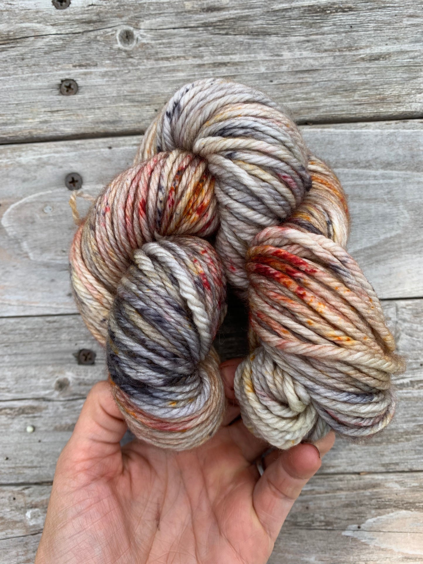 Midwest Autumn - Hand dyed yarn - Midwest Weather Collection - Sweet Pea & Sparrow