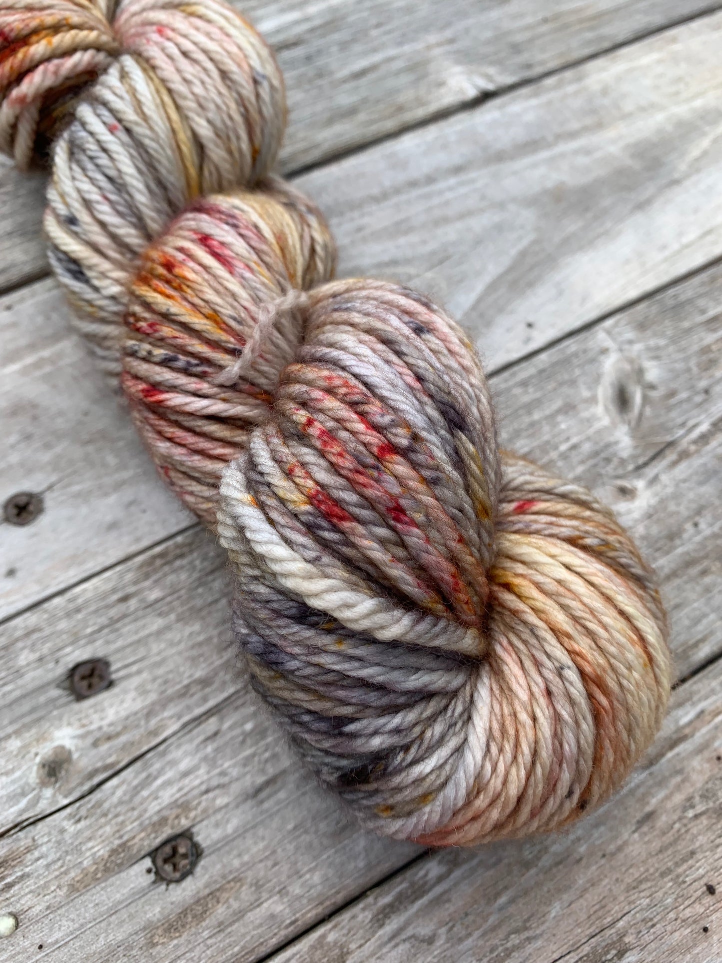 Midwest Autumn - Hand dyed yarn - Midwest Weather Collection - Sweet Pea & Sparrow