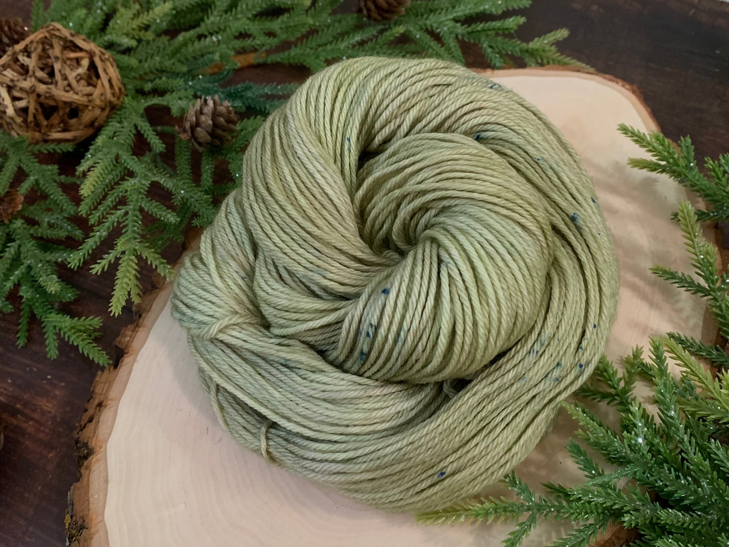 Winter Wheat -  Dyed to Order - Sweet Pea & Sparrow Hand Dyed Yarns