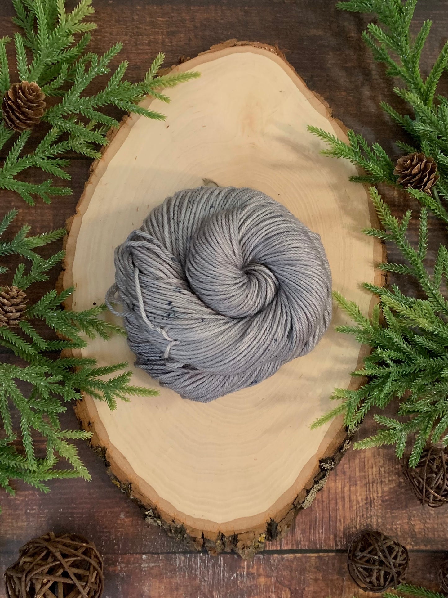 Whiteout -  Dyed to Order - Sweet Pea & Sparrow Hand Dyed Yarns