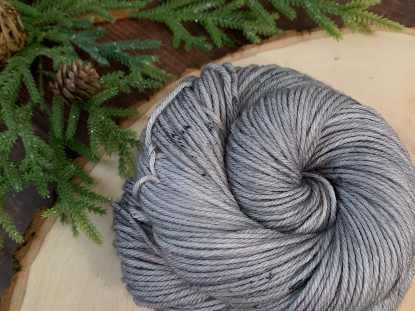 Whiteout -  Dyed to Order - Sweet Pea & Sparrow Hand Dyed Yarns