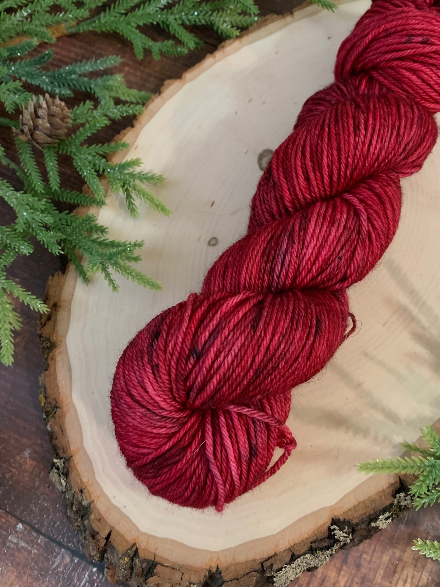 Cardinals -  Dyed to Order - Sweet Pea & Sparrow Hand Dyed Yarns