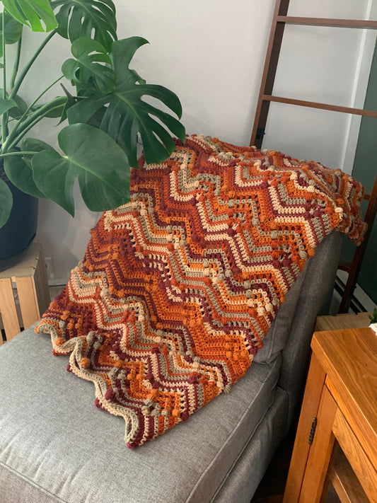 Pattern Only - Rocky Pines Throw - A Crochet Blanket PDF Pattern