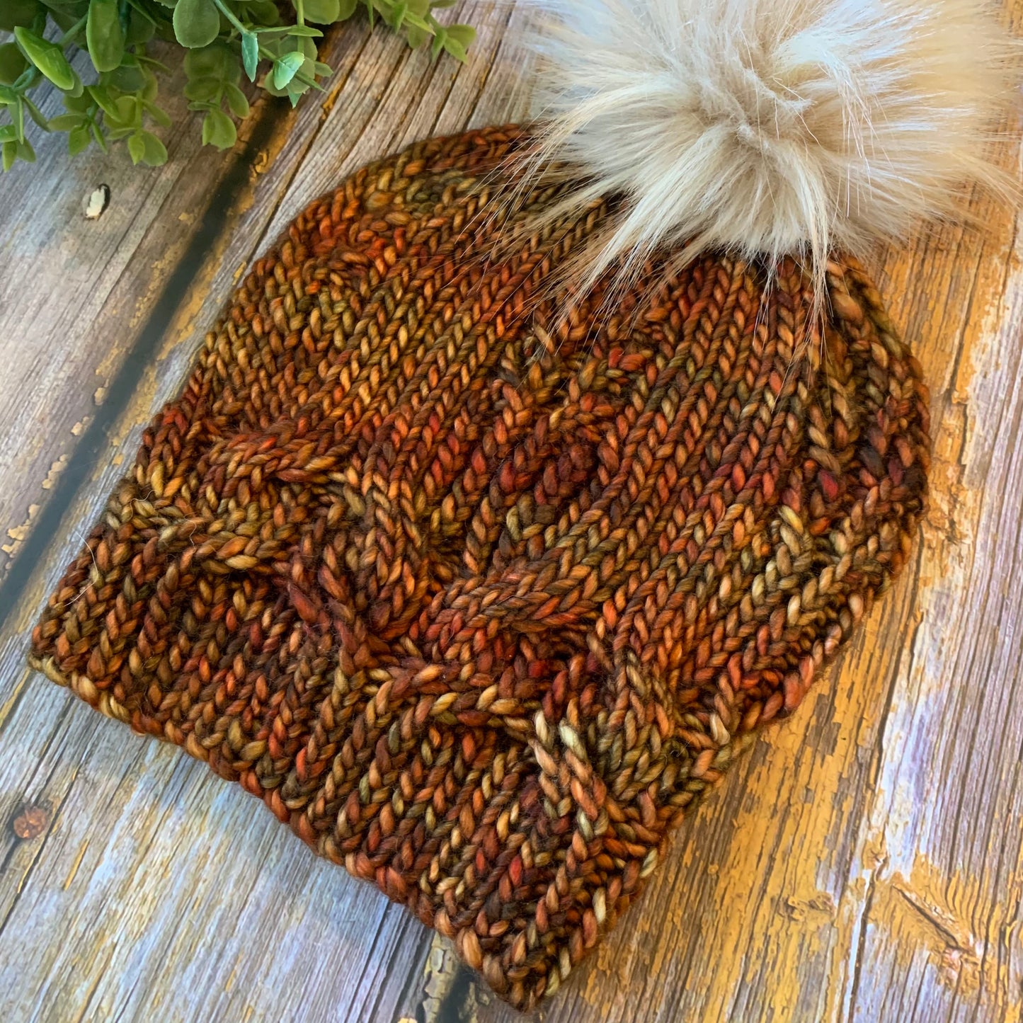 PATTERN ONLY - Controlled Burn Beainie - A PDF Knit Hat Pattern - Sweet Pea & Sparrow