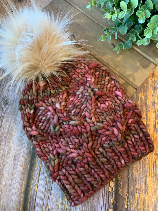 PATTERN ONLY - Milkweed Toque - A PDF Knit Hat Pattern - Sweet Pea & Sparrow