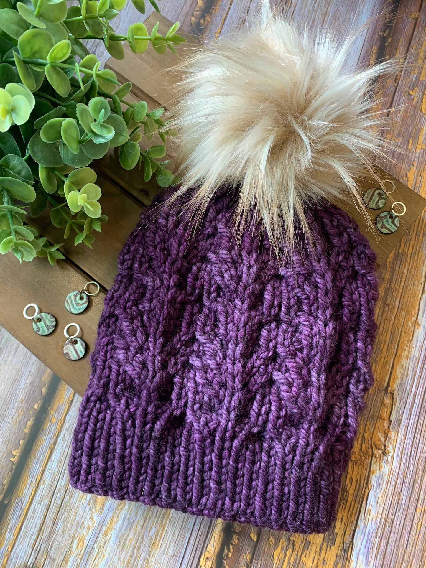 PATTERN ONLY - Flock Toque - A PDF Knit Hat Pattern - Sweet Pea & Sparrow